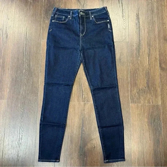 Silver Jeans Robson Jegging Dark Wash jean SZ 30/10 - Picture 4 of 8